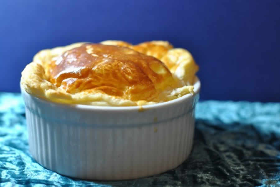 Soufflés de Noël au foie gras