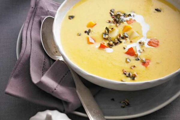 Velouté de châtaigne et potimarron au Thermomix