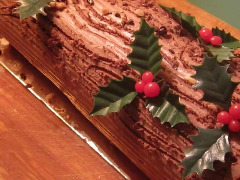 Bûche de Noël au café au Thermomix