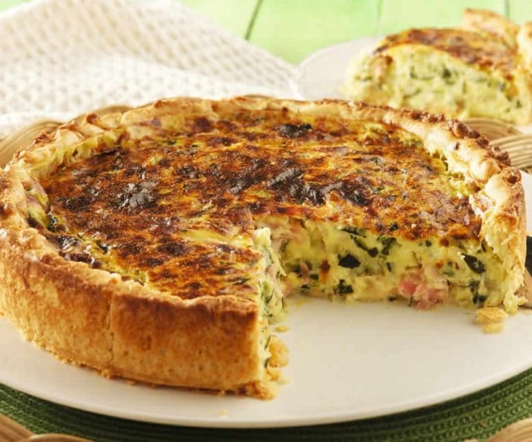 Quiche aux courgettes et jambon au Thermomix