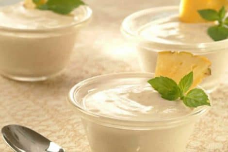Mousse d’ananas au thermomix