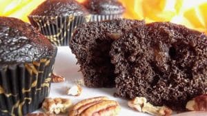 Muffins au Chocolat et noix de pecan au Thermomix