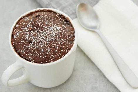 Mug cake au yaourt et au cacao WW