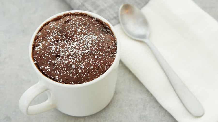 Mug cake au yaourt et au cacao WW