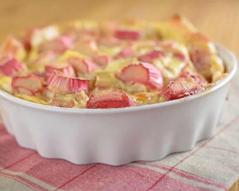 Tarte aux pommes et rhubarbe au Thermomix