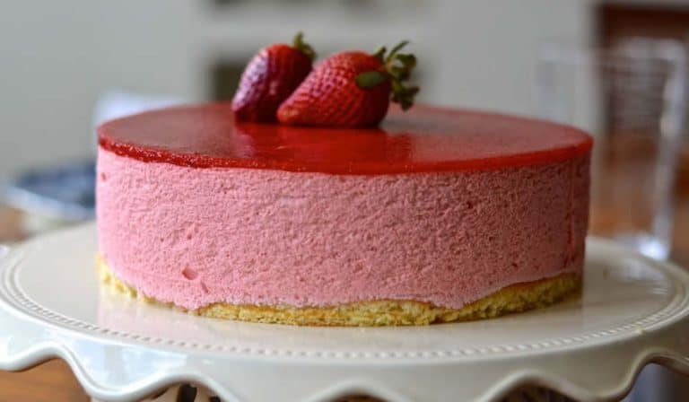 Bavarois aux fraises au Thermomix