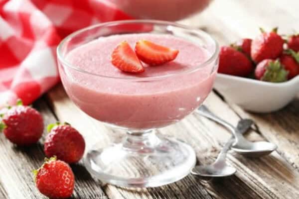Crème à la fraise au Thermomix