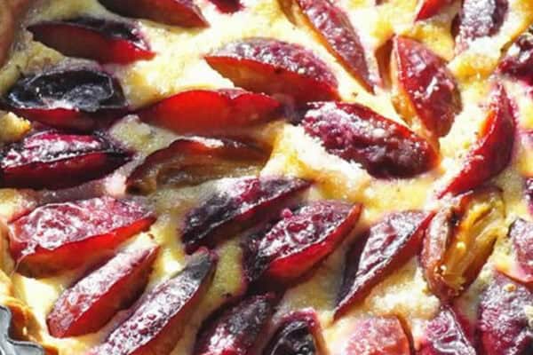 Flan aux prunes au Thermomix