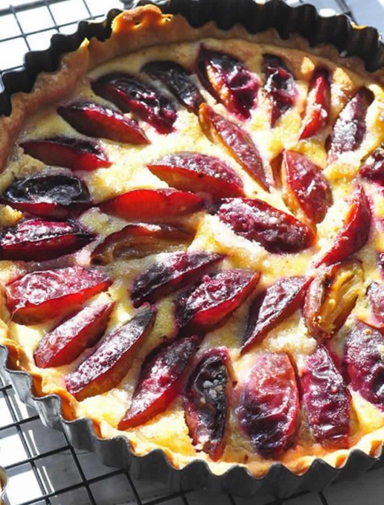 Flan aux prunes au Thermomix