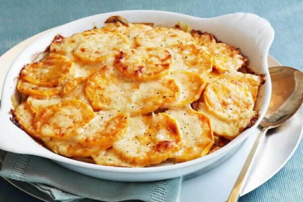 Gratin Dauphinois au saumon WW