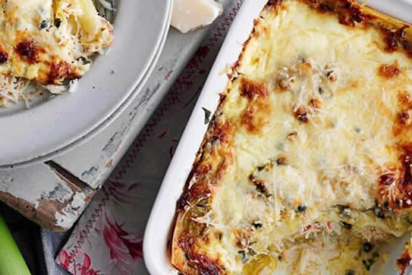 Lasagne aux poireaux au Thermomix