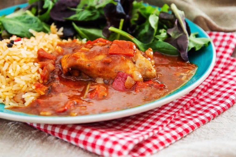 Poulet basquaise au Thermomix