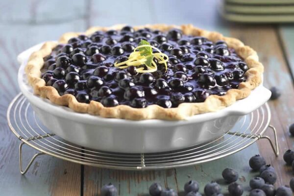 Tarte aux myrtilles d'Alsace au Thermomix