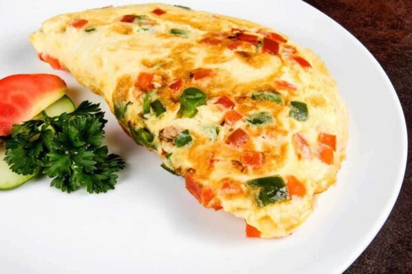 Omelette au thon et poivron au Thermomix