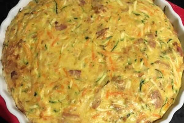 Tarte courgettes et carottes au thermomix