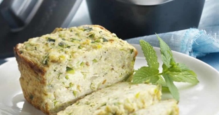 Terrine de courgette à la menthe au Thermomix
