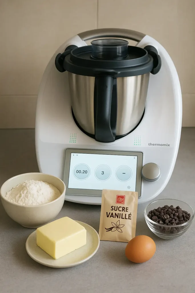 Cookies américains au Thermomix-Etape1