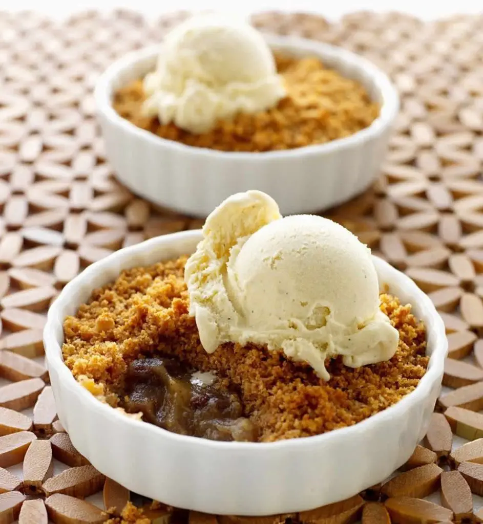 Crumble aux figues au Thermomix