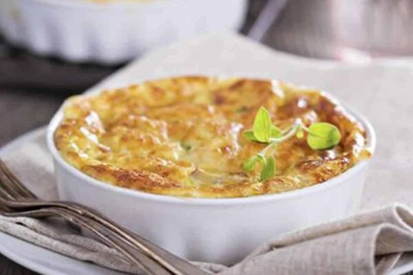 Flan de courgettes au parmesan WW