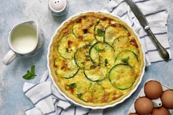 Gratin de courgettes WW
