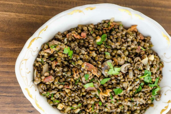 Lentilles aux Lardons au Thermomix