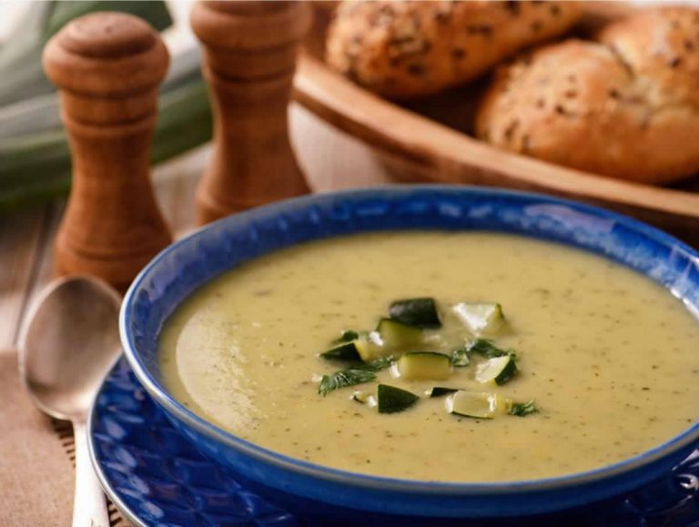 Velouté de courgette poireau kiri au Thermomix