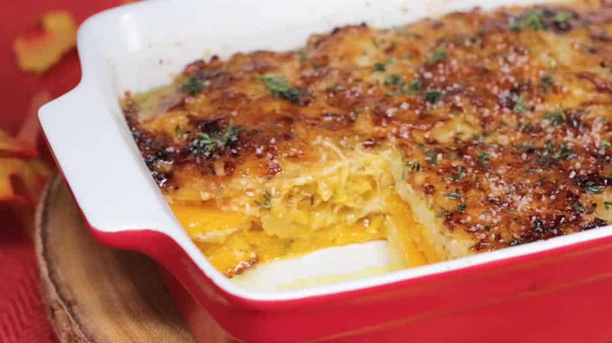 Gratin de courge au Thermomix