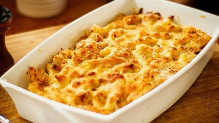 Gratin de pâtes au jambon WW
