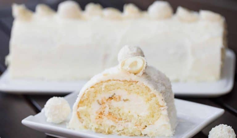 Bûche Raffaello au Thermomix : le dessert de fête qui émerveille petits et grands