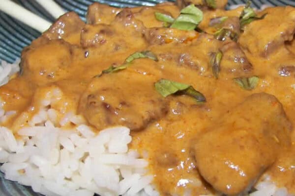 Curry de boeuf à la façon Thaï au Thermomix