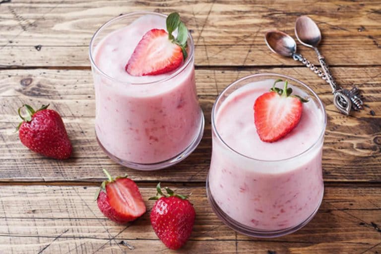 Danonino aux fraises au Thermomix