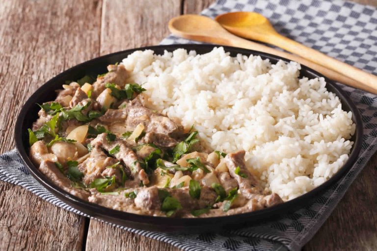 Boeuf stroganoff au Thermomix