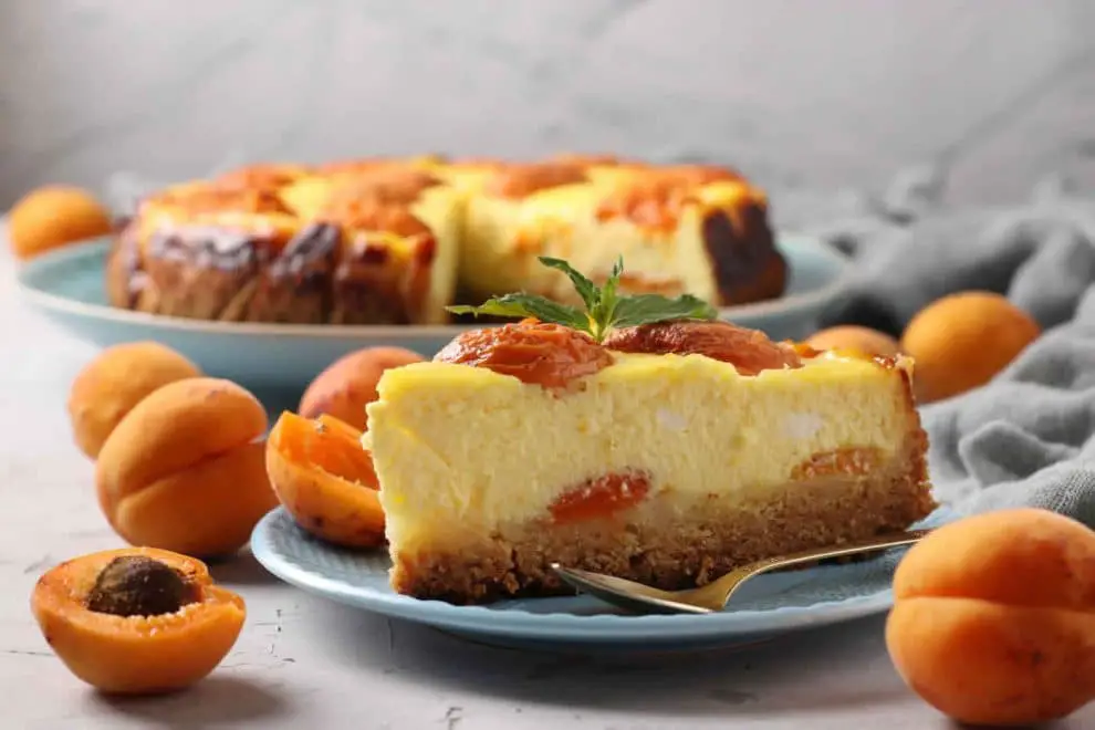 Cheesecake aux abricots WW