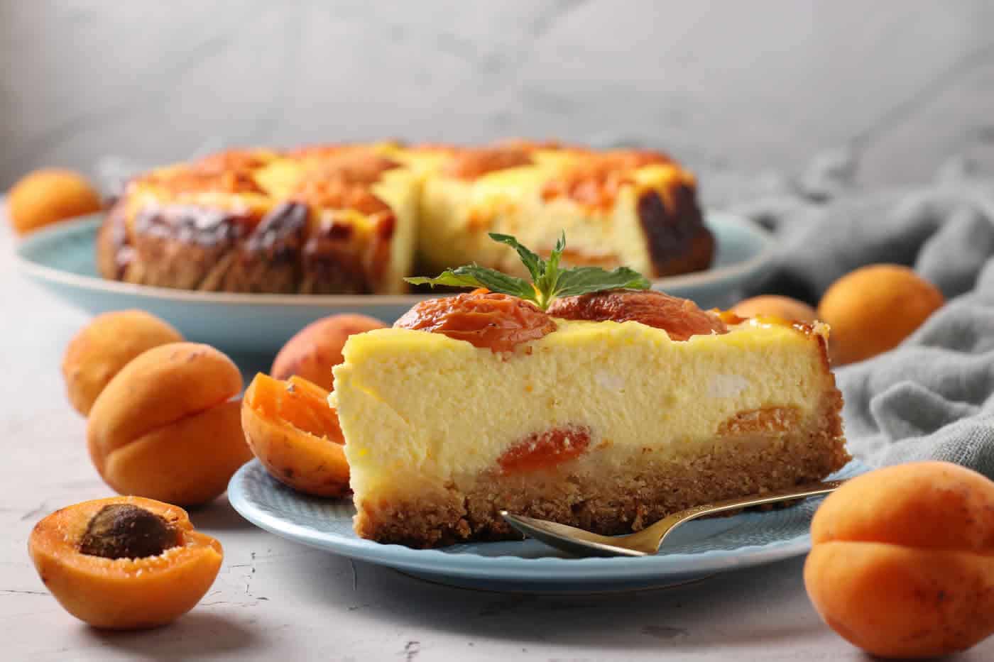 Cheesecake aux abricots WW