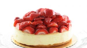 Cheesecake aux fraises et fromage frais WW