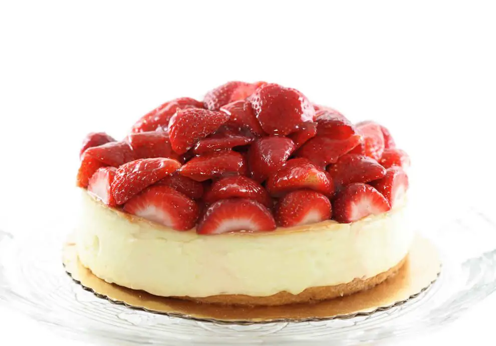 Cheesecake aux fraises et fromage frais WW