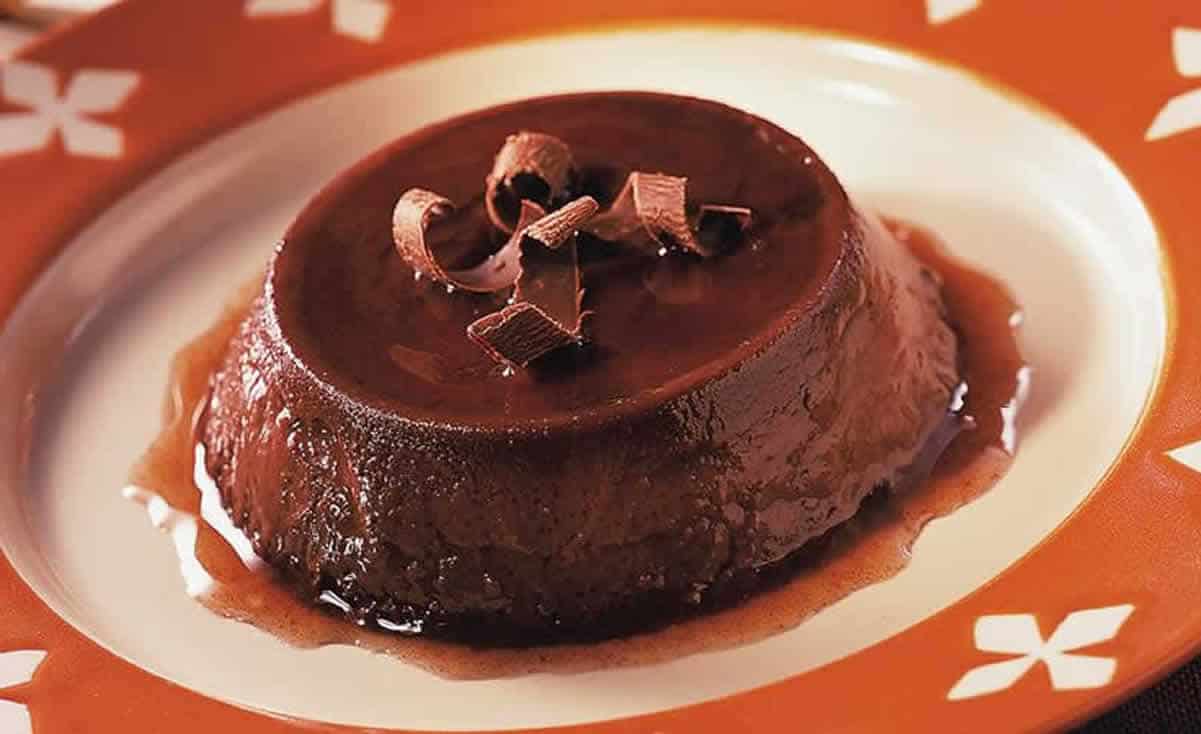 Flan léger au chocolat WW