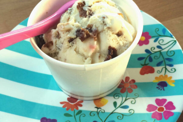 Glace au Rhum et raisins secs au Thermomix