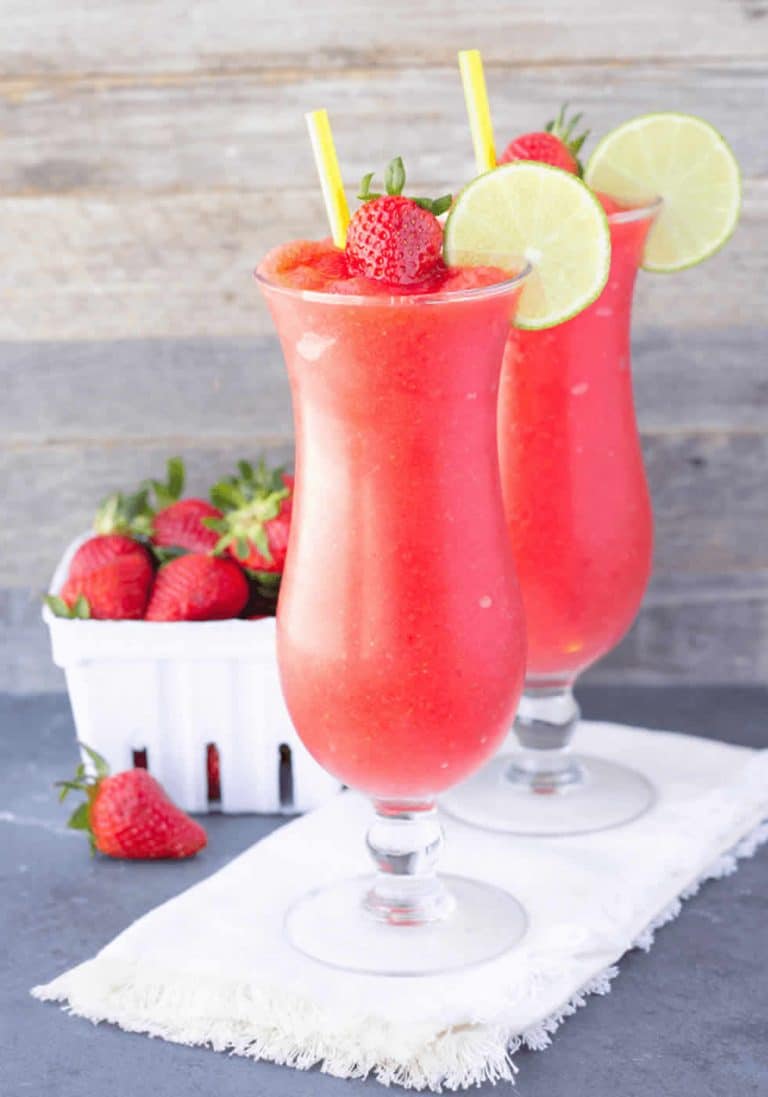 Slush de Vodka aux Fraises et Limonade au Thermomix
