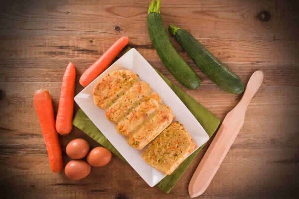 Flan de courgette et carotte au Thermomix