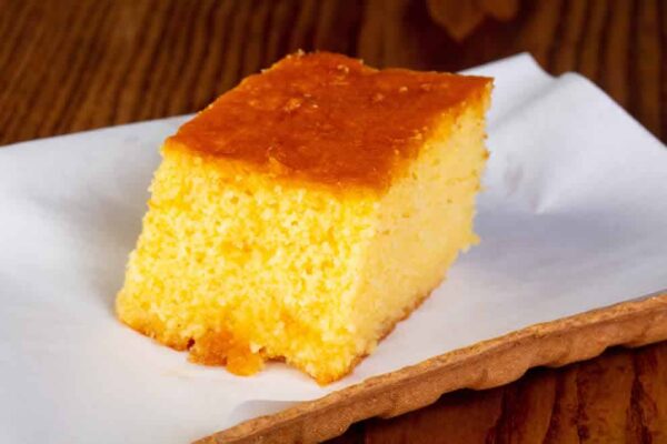 Gâteau léger de semoule à l’orange