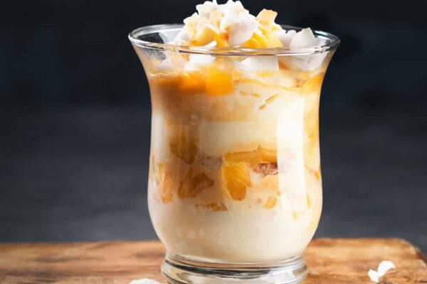 Panna cotta coco ananas au Thermomix