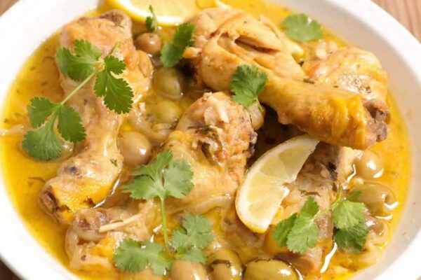 Poulet au citron confit au Cookeo