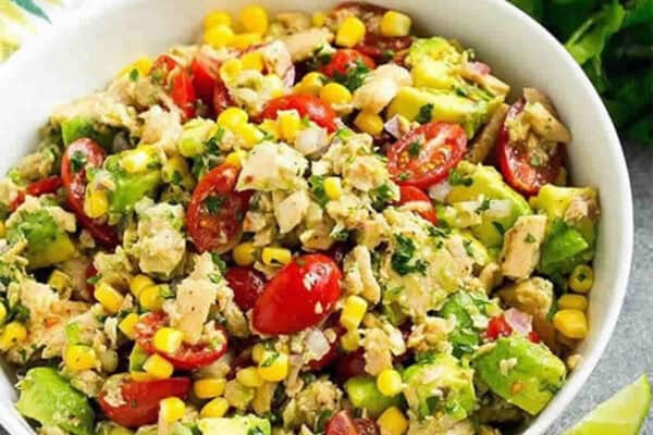 Salade Légère d'Avocat au Thon