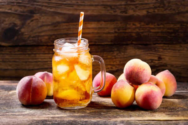 Thé glacé à la pêche maison au Thermomix