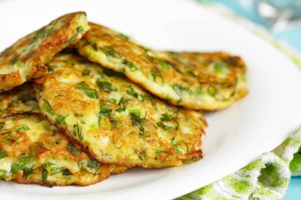 Röstis de courgettes légères et fromage au Four
