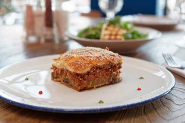Moussaka Légère à la courgette et la viande hachée