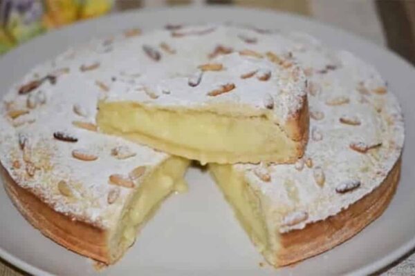 Tarte à la crème anglaise au Thermomix