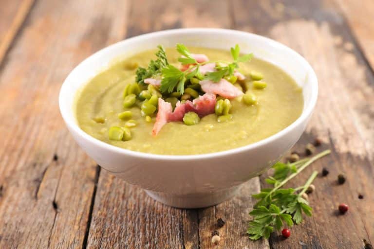 Soupe de pois cassés au lard au Thermomix