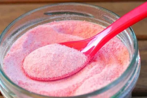 Sucre aromatisé à la fraise tagada au Thermomix